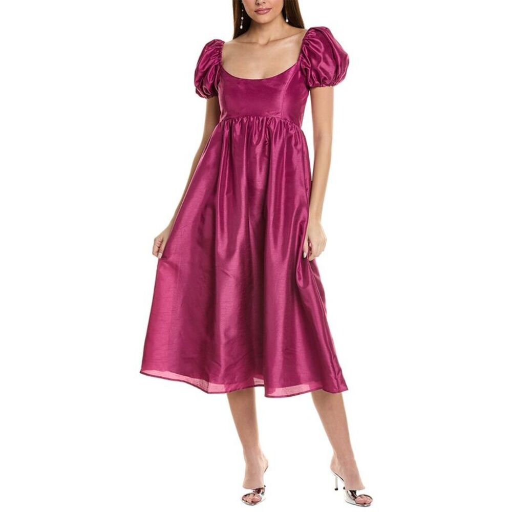 Hutch Pink Midi Dress